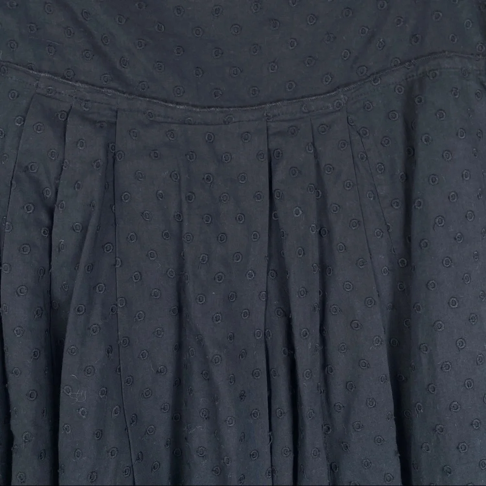 BCBG Max Azria black eyelet skirt - Picture 2 of 6